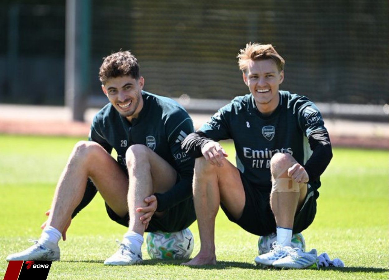 sự trở lại của Odegaard và Havertz
